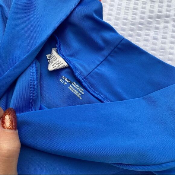 AERIE High Waist Cut Cheeky Botton Swimsuit Size XS Lot of 4 Crossover Neon - Picture 7 of 14